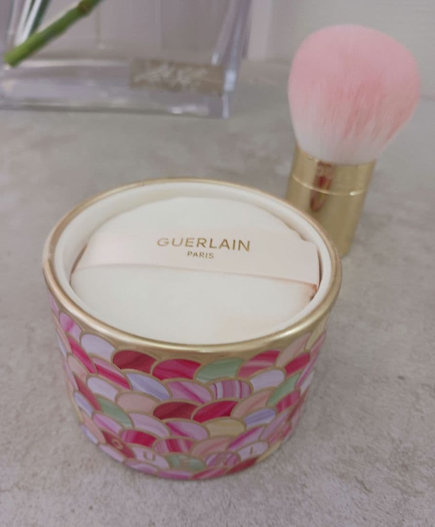 ゲラン　メテオリットビーユ　20g 02 COOL ROSE+ブラシ