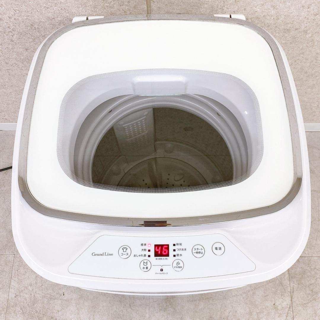 A-Stage 小型全自動洗濯機 GLW-38W 3.8kg 2019年製