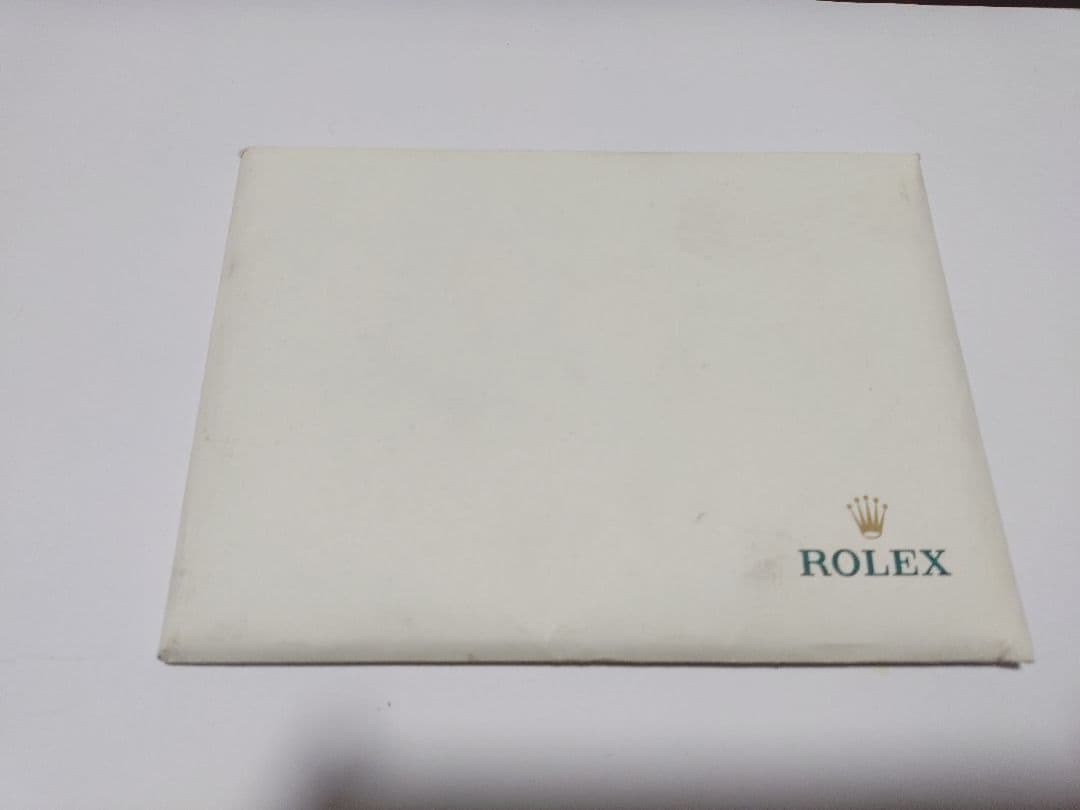 ロレックス　ノベルティ　メモ帳　サービスセンター案内込