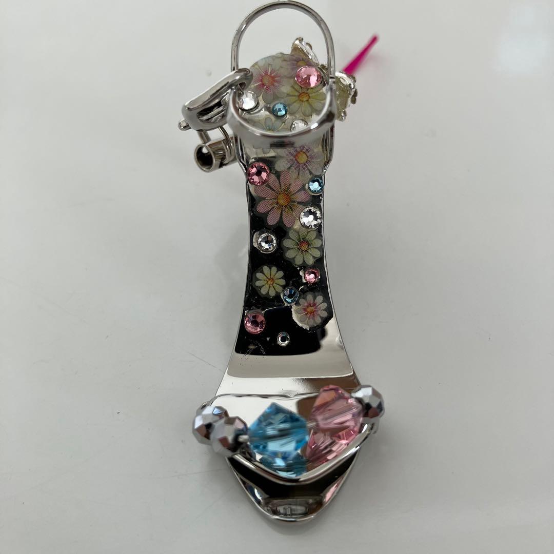 希少！スワロフスキーハンドメイドアクセサリー CANGAL プルタブ缶オープナー