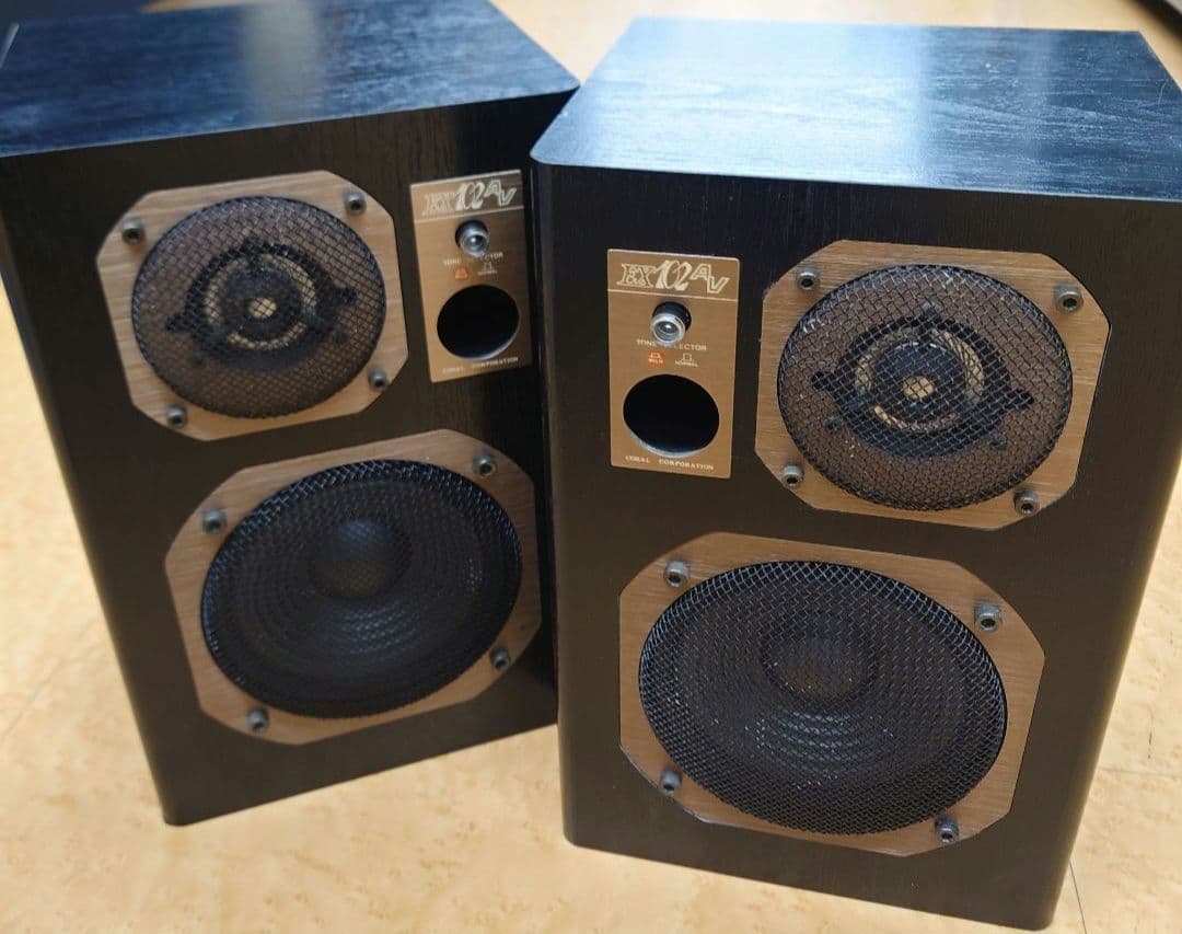 ●【￥40000・1986年】 CORAL　EX-102AV 2ウェイスピーカー