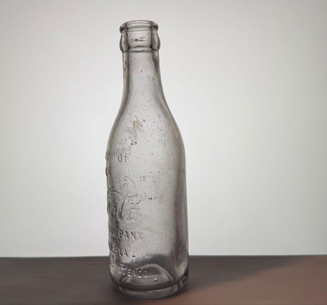 F11 1900年代 コカコーラ ストレートサイド ボトル 瓶