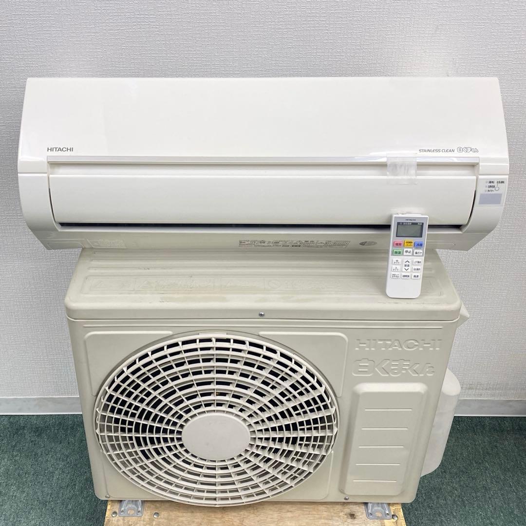 送料無料＊エアコン HITACHI 2019年製 10畳用＊大阪 AS878
