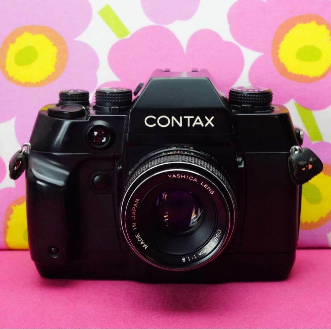 フィルムカメラ名機❤️コンタックスAX 50mm付き❤️最強フィルムカメラ