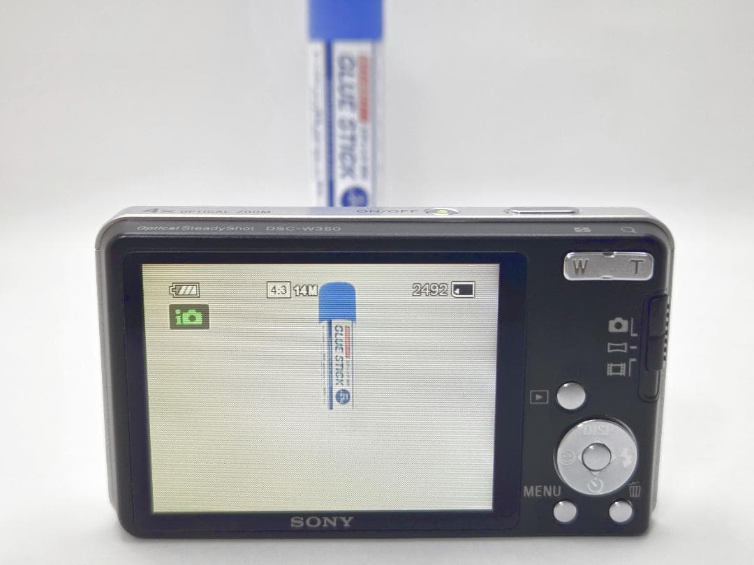 ソニー　SONY Cyber-shot DSC-W350 シルバー 《元箱付属》