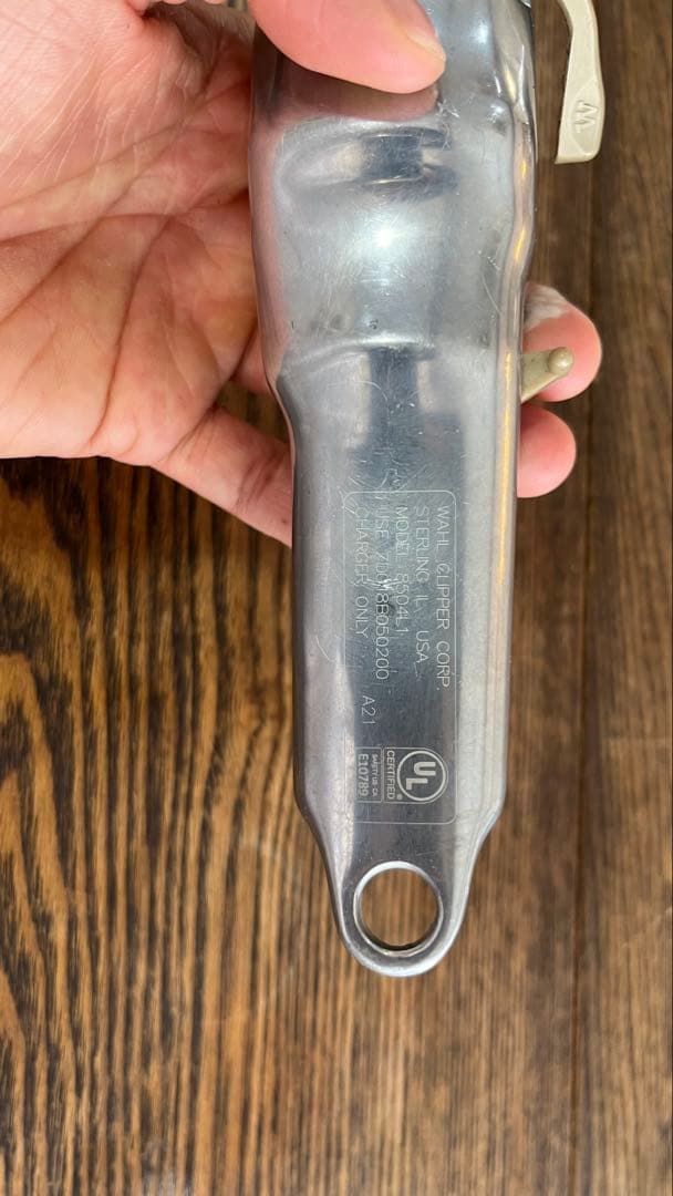 WAHL ウォール 5Star コードレスシニア バリカン 充電器付