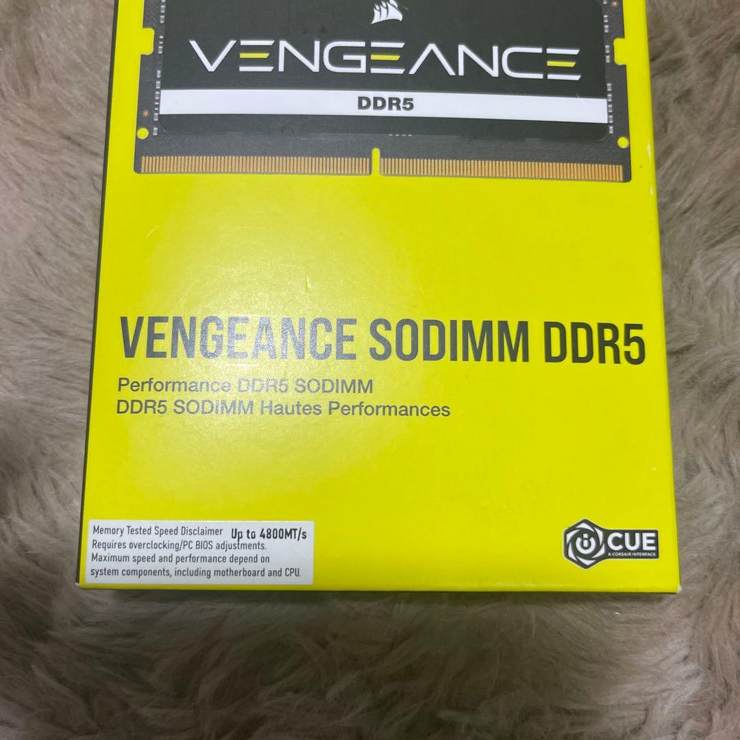 CORSAIR DDR5-4800MHz ノートPC用 メモリ