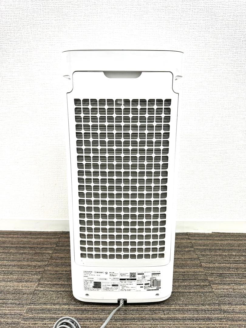 SHARP 加湿空気清浄機 KI-NS40 2020年製 ホワイト 説明書付き