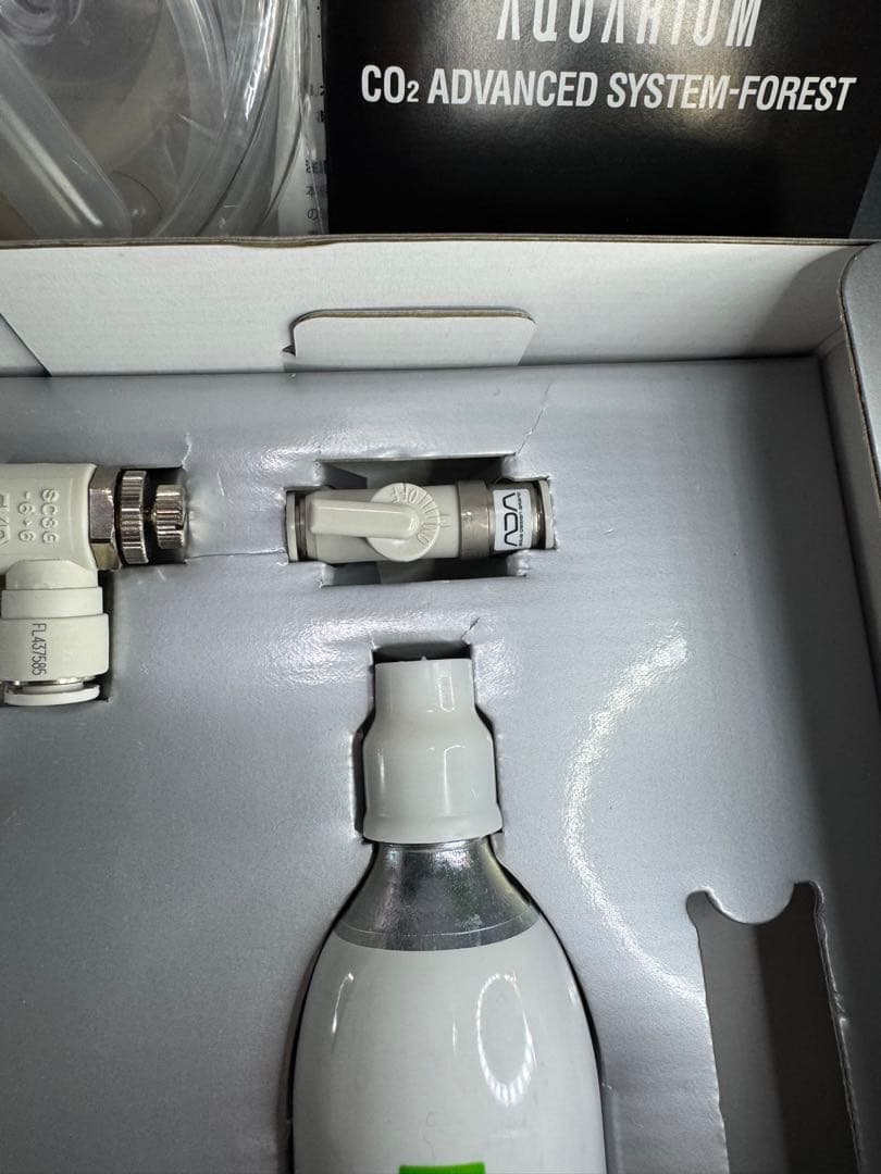 ADA CO2 アドバンスシステムフォレスト レギュレーター＋クリーンボトル＋袋