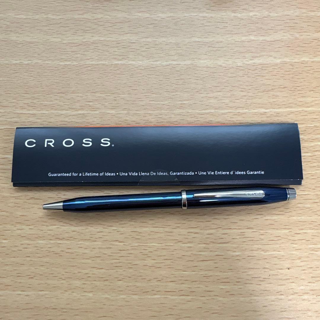 cross センチュリーII ブルーラッカーボールペン