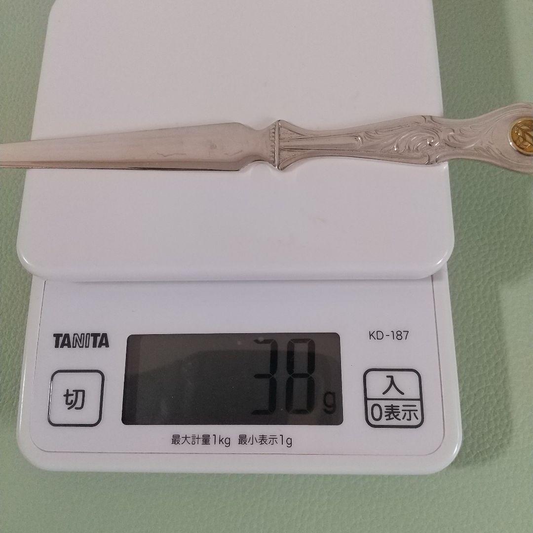 silver925 レターオープナー。