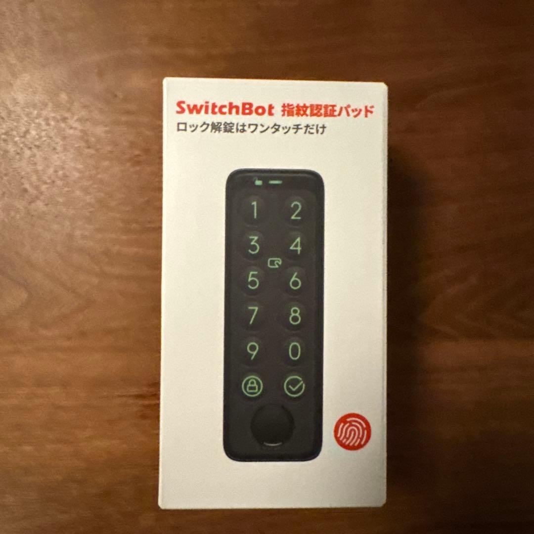 【新品未使用】SwitchBot 指紋認証パッド＋中古ロック