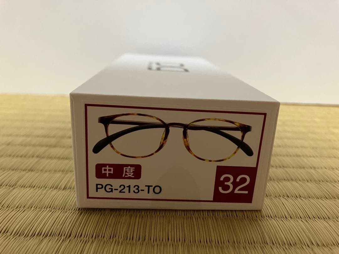 【新品未開封】ピントグラス　PG-213-TO【べっこう】中度レンズ　老眼鏡