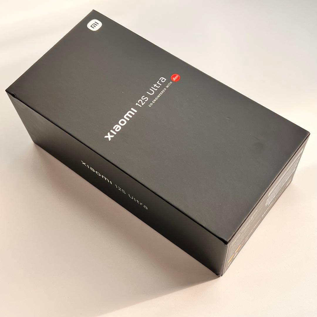 Xiaomi 12S Ultra ブラック 本体