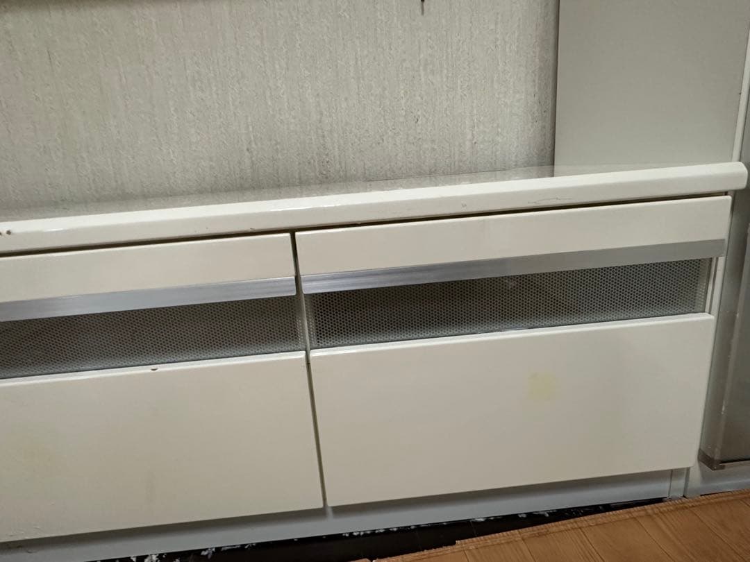 元値400000円 ホワイトテレビボード　収納付き