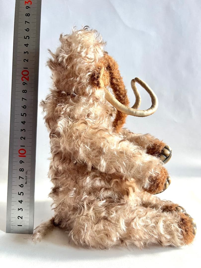 マツノハルミ harubear マンモスのぬいぐるみ 約30cm