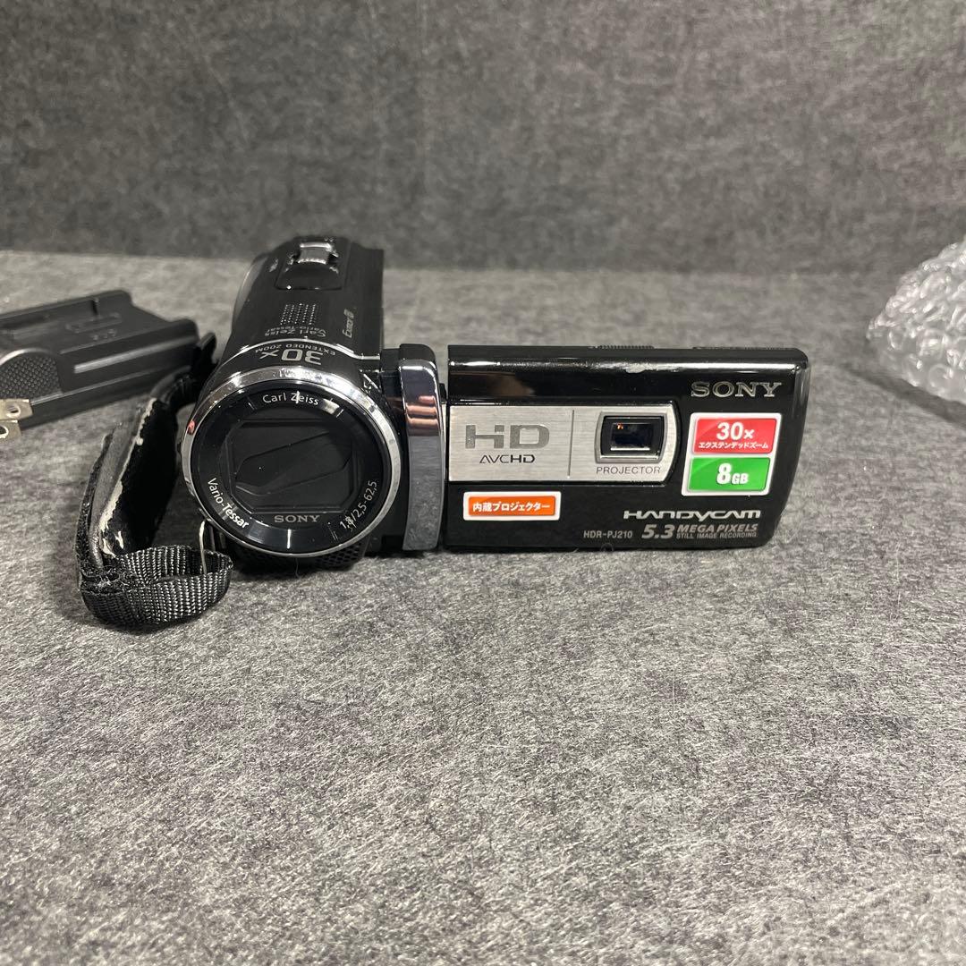 SONY HDビデオカメラ PJ210 ブラック HDR-PJ210(B)