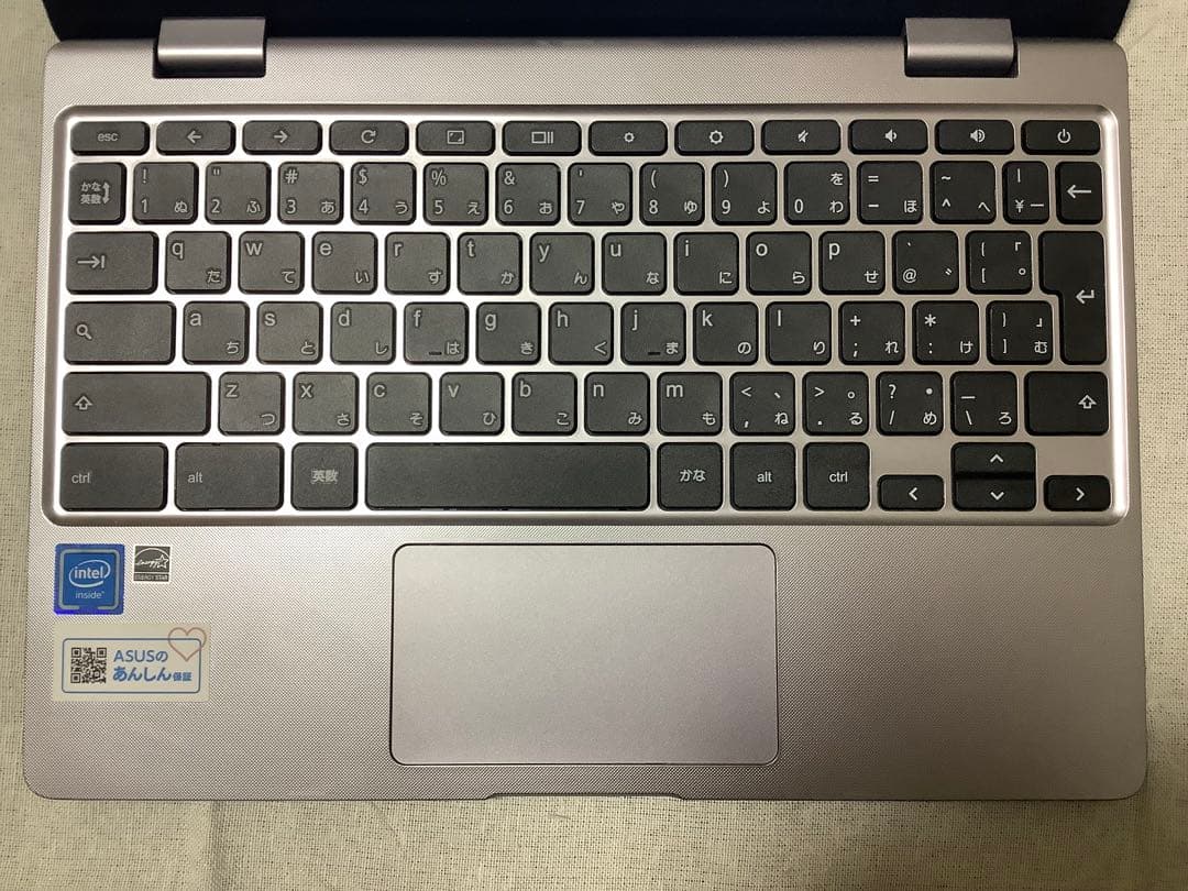 ASUS C223NA Chromebook 本体 シルバー