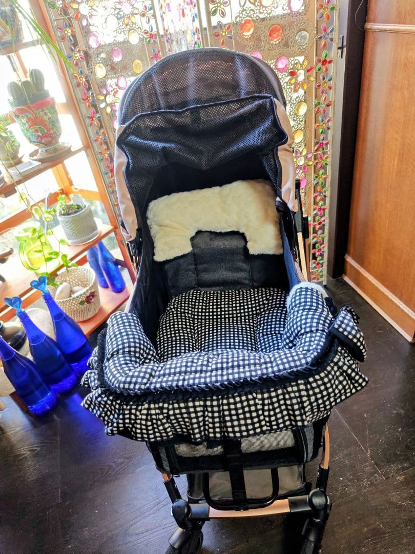 ペット用カート&可愛いリバーシブルカートクッション
