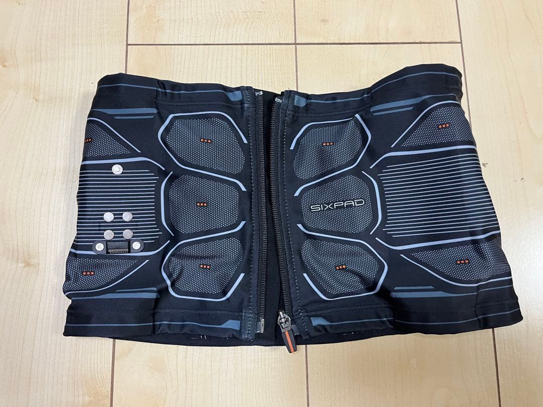 SIXPAD EMS パワースーツ　コアベルト　トレーニングギア　ブラック　M