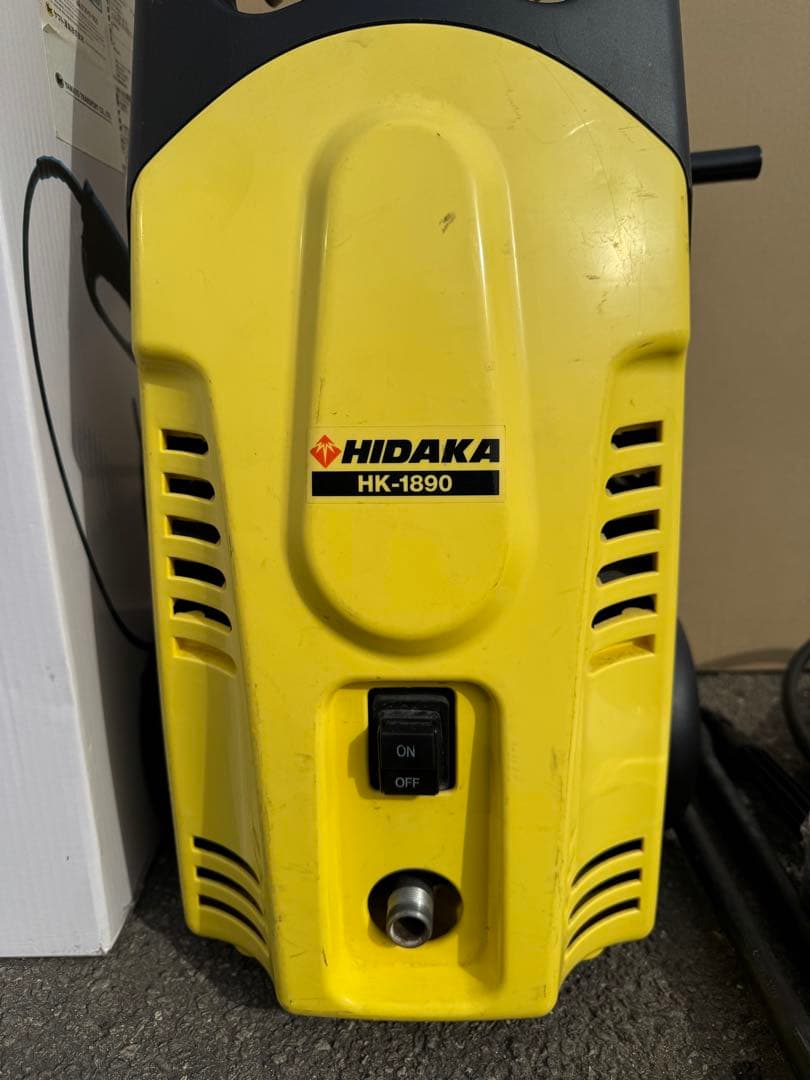 ⭐︎HIDAKA HK-1890 家庭用高圧洗浄機　高圧ホース収納リール一式付⭐︎