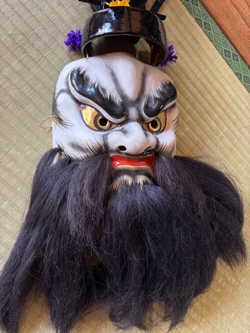 石見神楽 【神】 （鍾馗・冠付き）