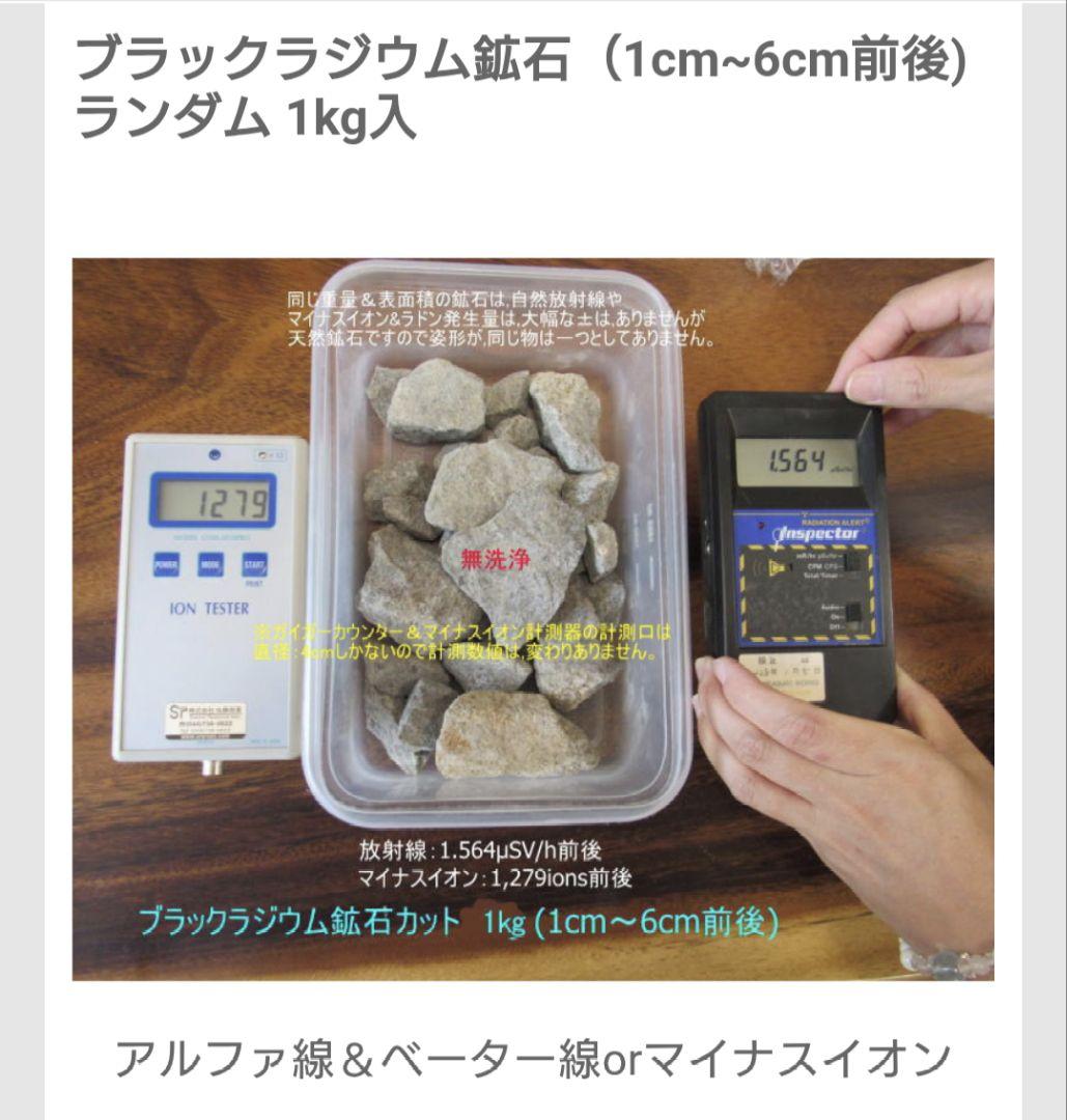ラドンガス　ブラックラジウム鉱石(チャイナロマン　株式会社デバイス)　814g