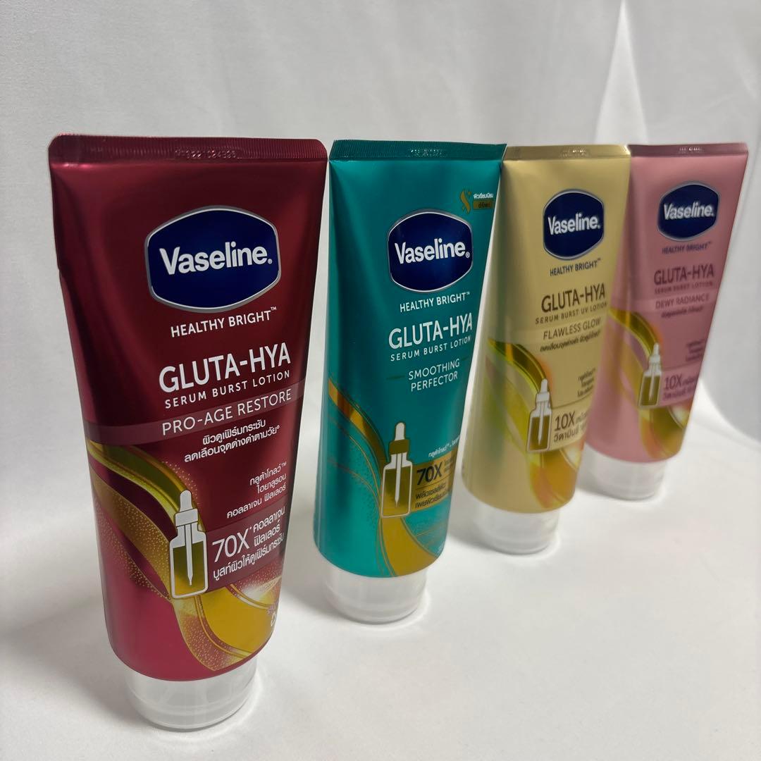 新品未開封　Vaseline GLUTA-HYA ボディローション 4本セット