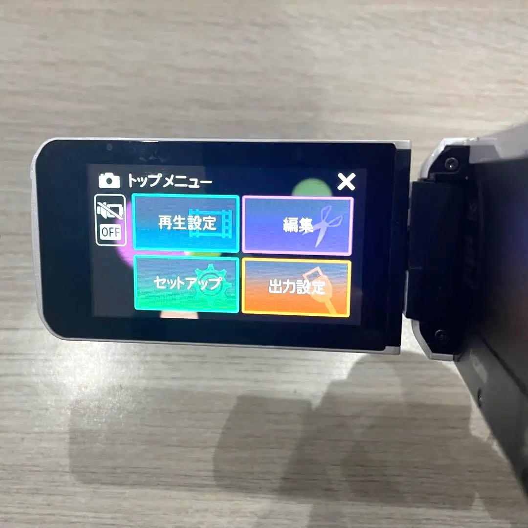 JVC Everio GZ-F200-W フルHD【64GB SD付】