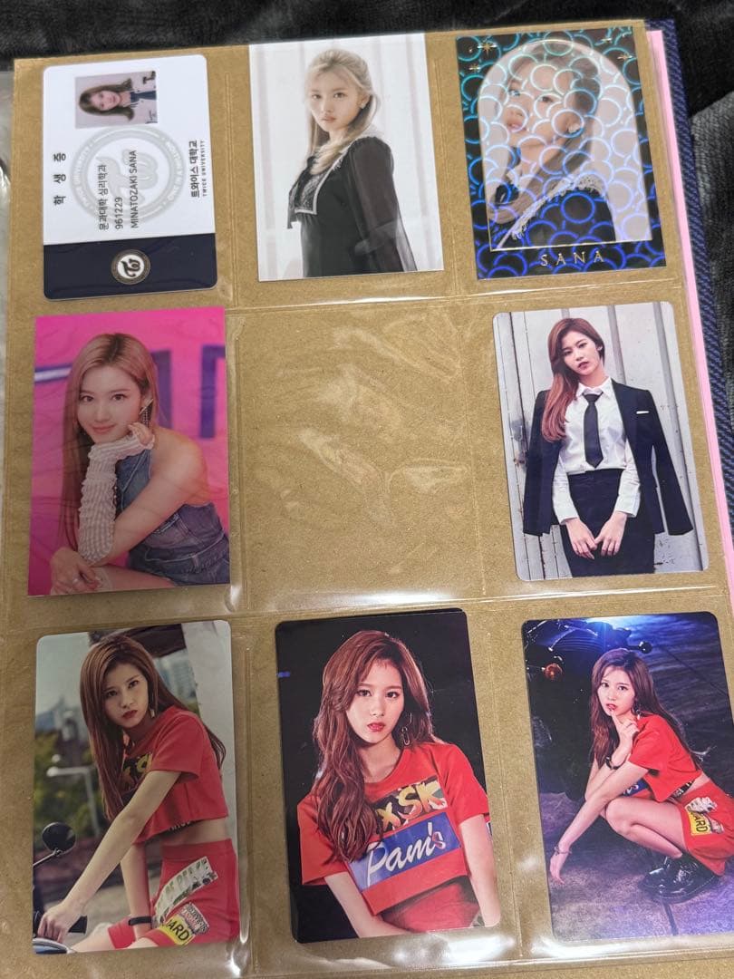 TWICE サナ　トレカ