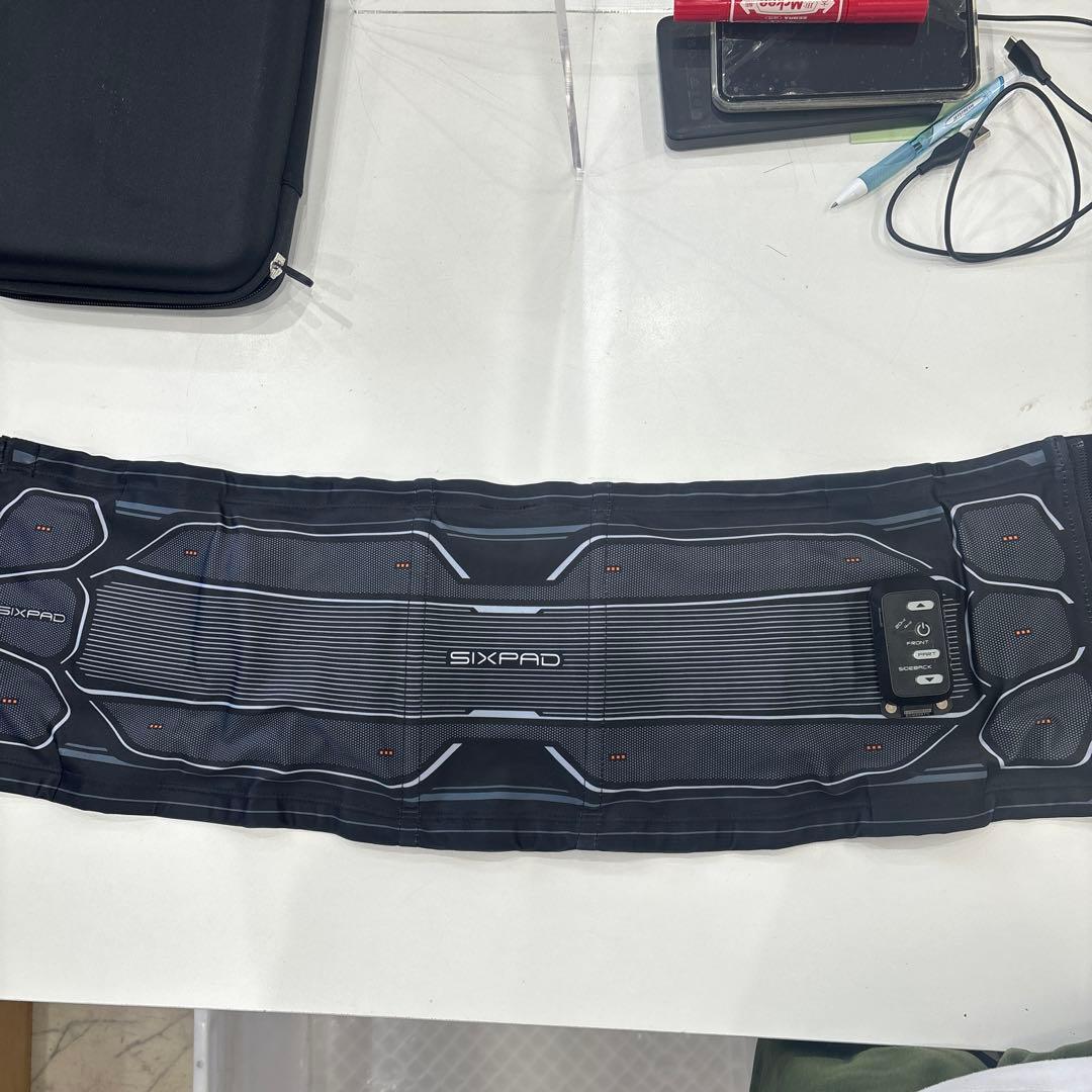 N10202 【美品】SIXPADパワースーツコアベルト Mサイズ