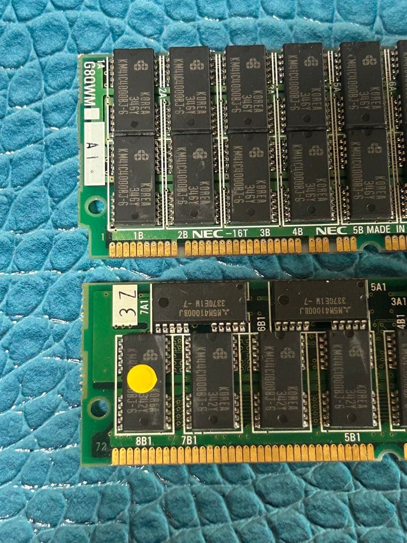 初期 NEC PC98用 [A01][A02パリティ付き] SIMM メモリ