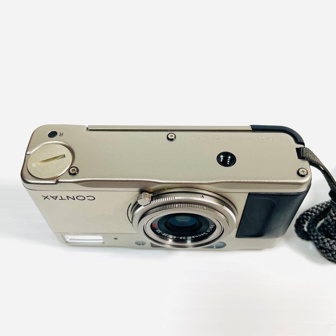 ⭐️箱付美品⭐️ CONTAX TVS メタルフード 動作品　フィルムカメラ