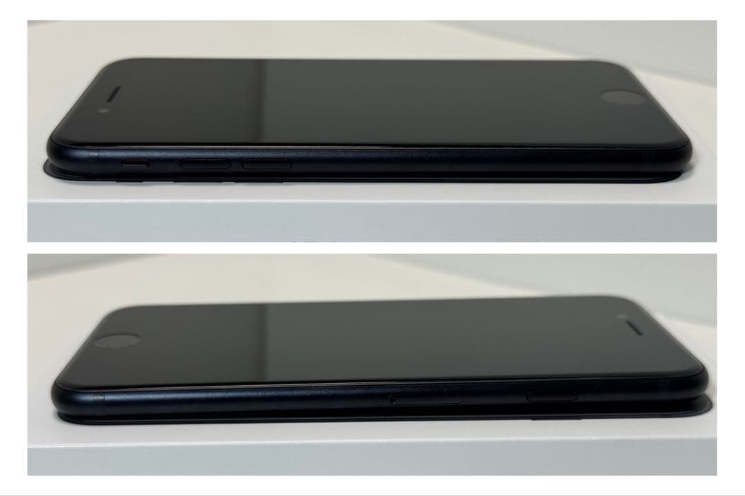 超美品 iPhone SE 第3世代64GBミッドナイト 純正バッテリー100％