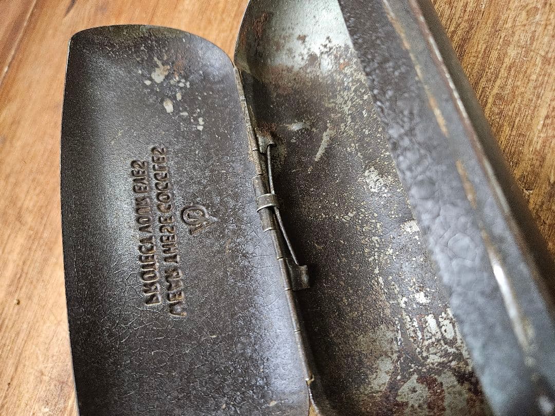 USヴィンテージ american optical メタル眼鏡ケース 1940s