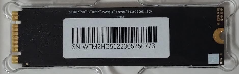 内蔵型SSD WINTEN WTM2-SSD-512GB 512GB M.2 SATA SSD