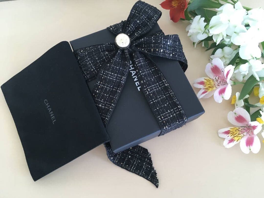 ★CHANEL★ソフトケース・箱・ショップ袋セット★ギフトラッピングリボン付き★