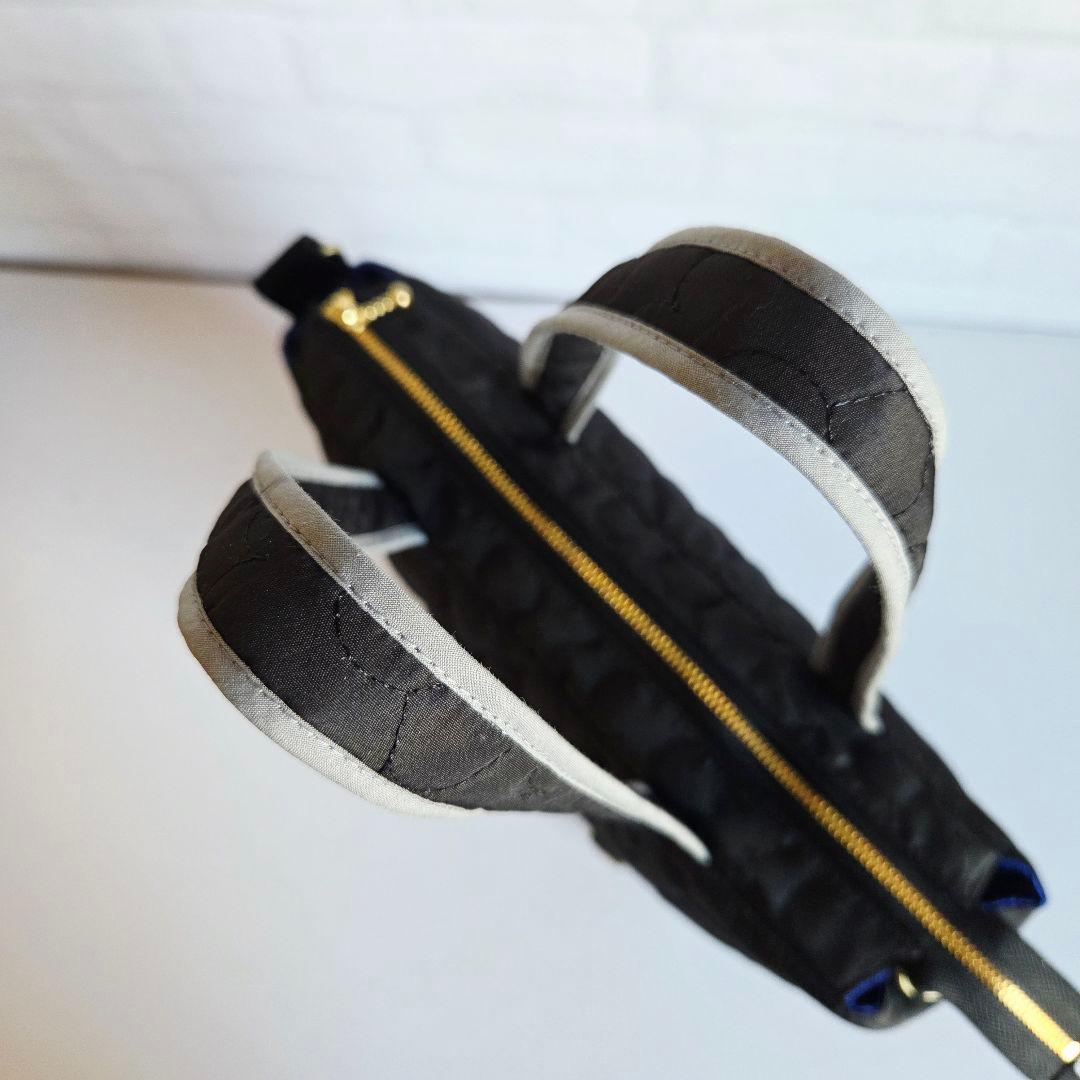 らてさら☆らぐどーる様　縦長トートバッグ(A4)　キルティング　ハンドメイド