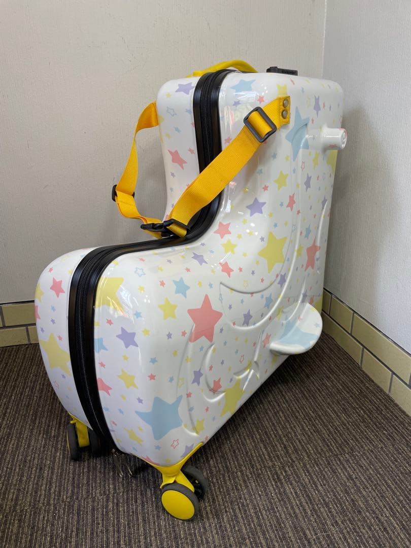 【極美品】 NORICCO ノリッコ 乗れるキッズキャリー 星柄