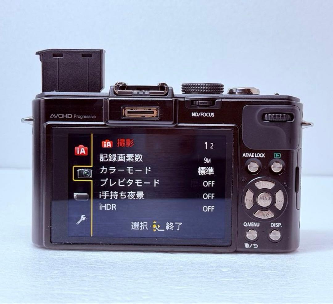 未使用級 LUMIX DMC-LX7 ショット数123回 コンデジ レトロ 人気