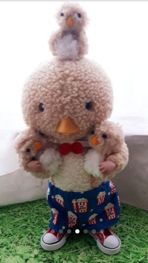 フルーツサンド　クッションセット　　人形用