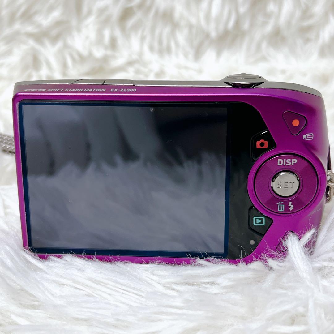 CASIO EXILIM EX-Z2300 パープル バッテリー 充電器付き