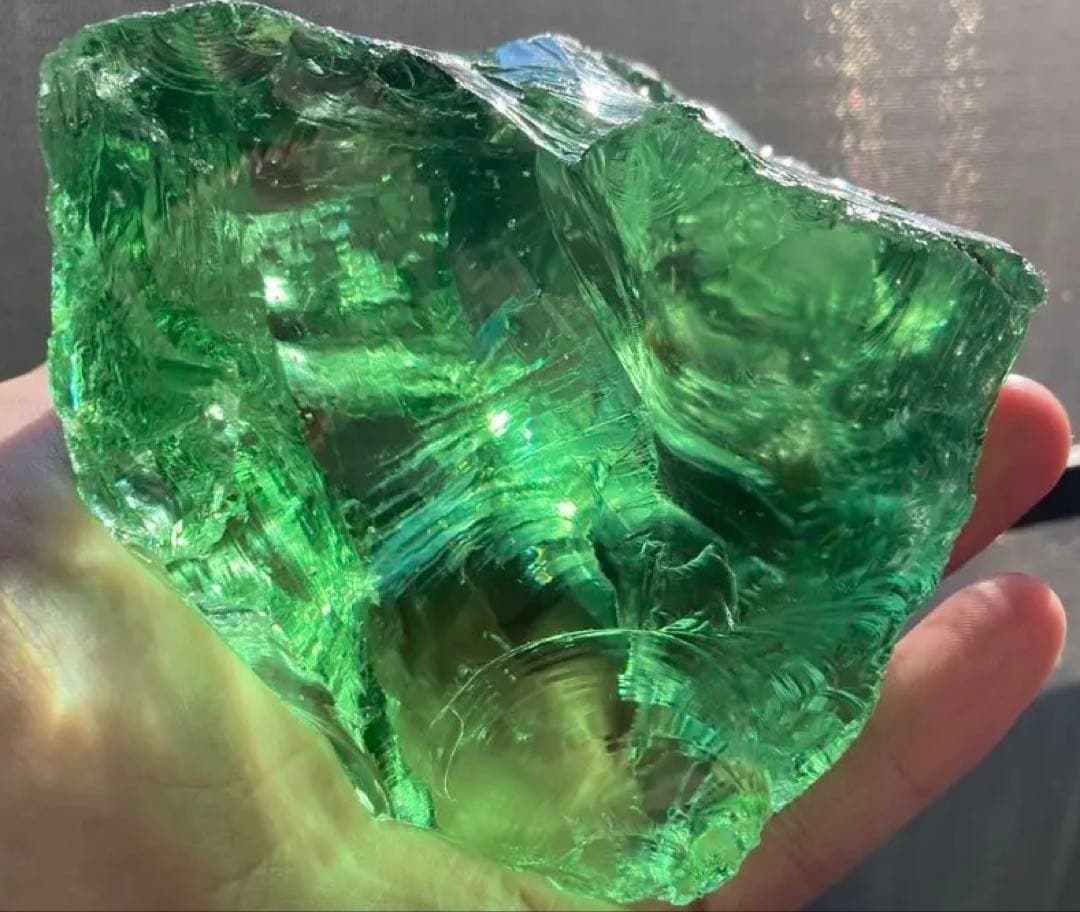 アンダラクリスタル グリーン シエラネバダ産 約999g 特大