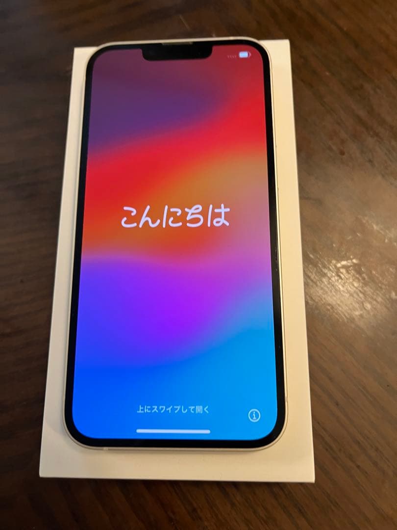 iPhone13 128GB SIMフリー　スターライト
