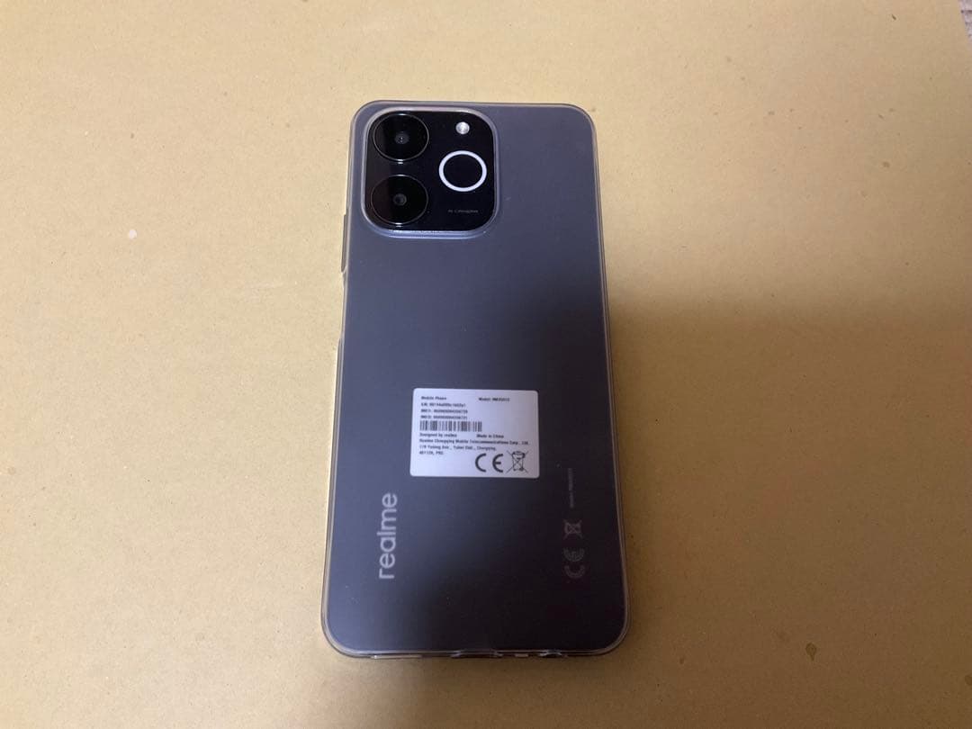realme RXM5313 グレー スマートフォン本体 64GB
