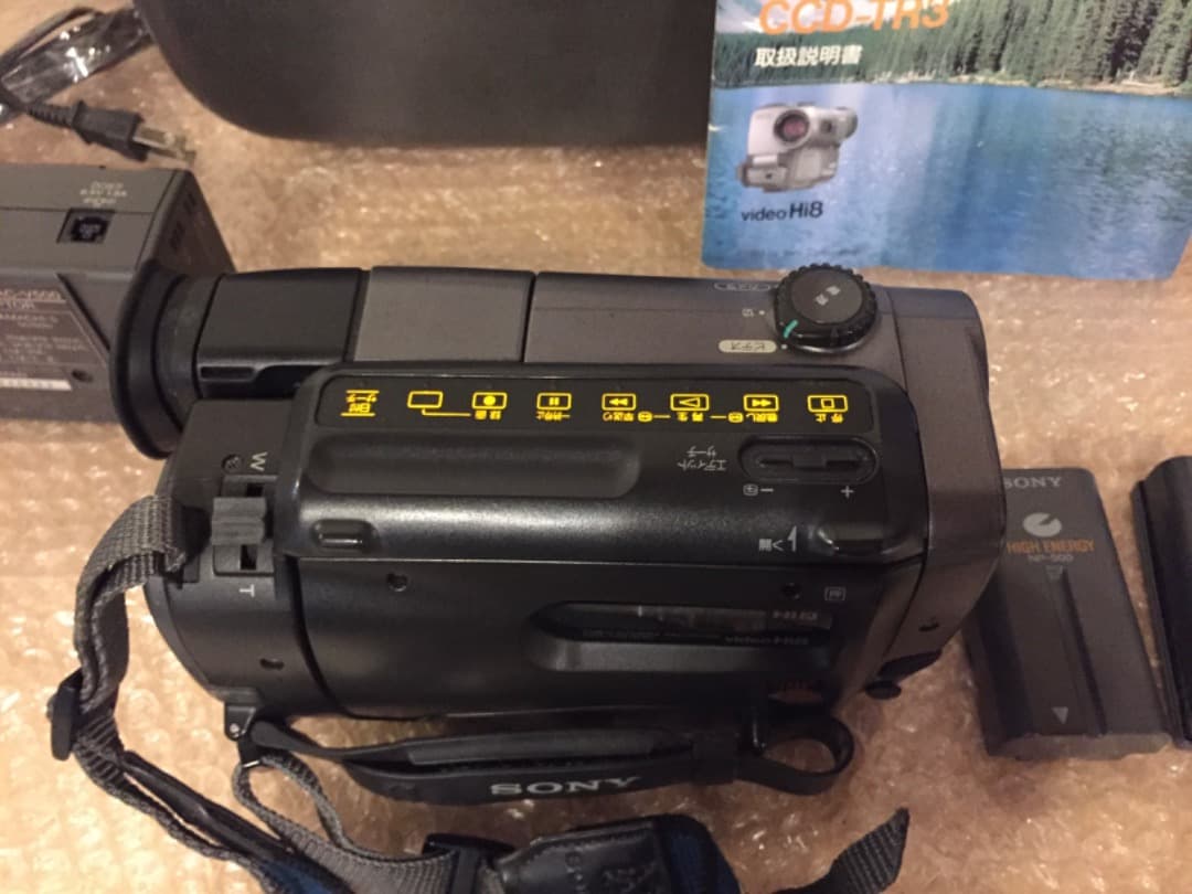 デジタルビデオカメラ SONY ソニー ハンディカム CCD-TR3 再生確認済