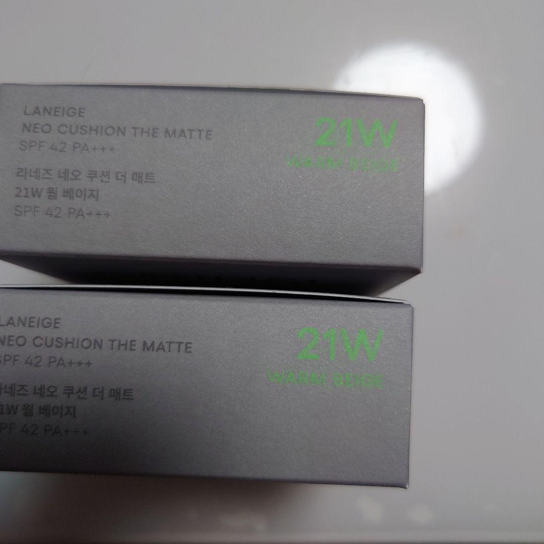 ファンデーション LANEIGE NEO CUSHION THE MATTE 21W