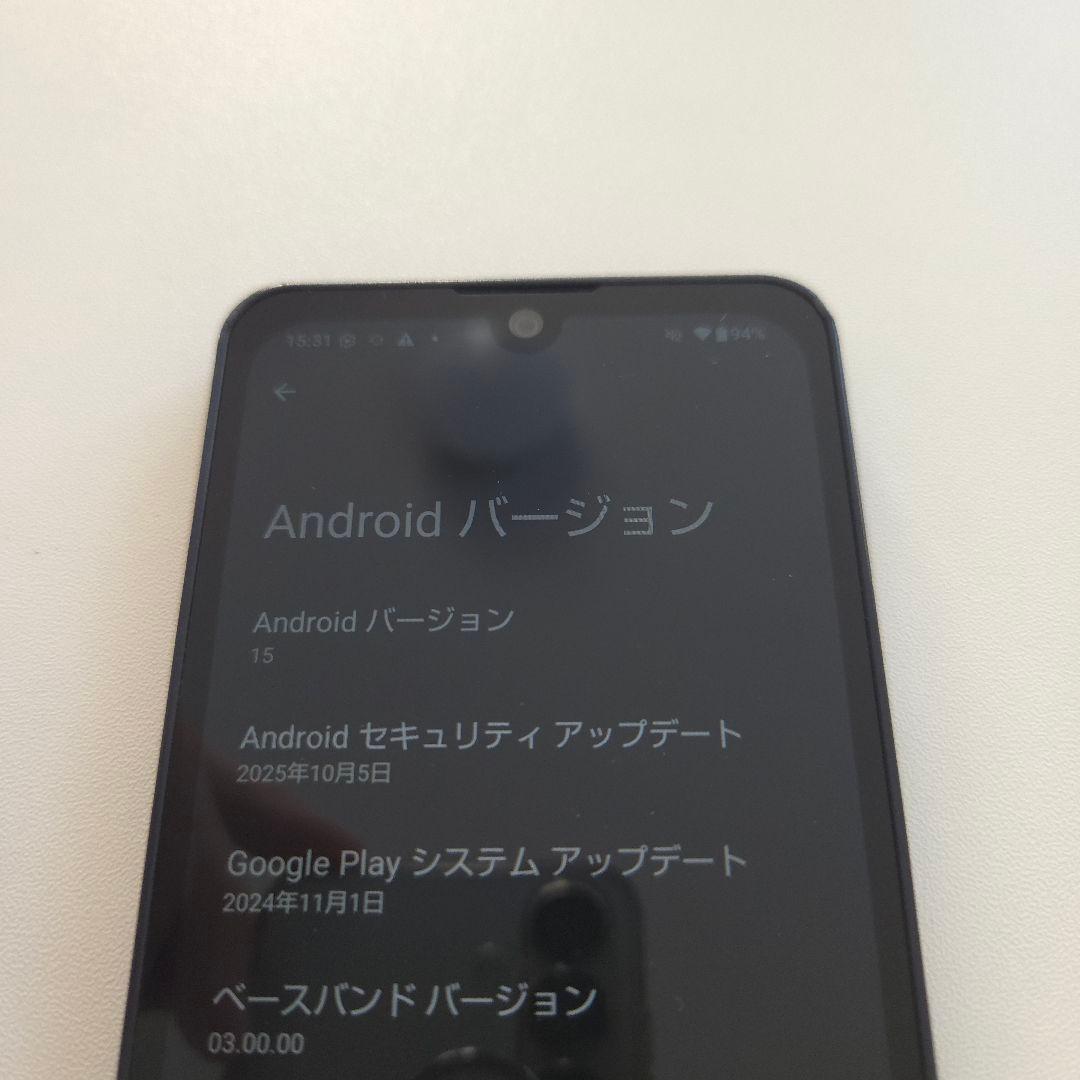 AQUOS wish 3 アンドロイド15 シムフリー アクオス ウイッシ６７６