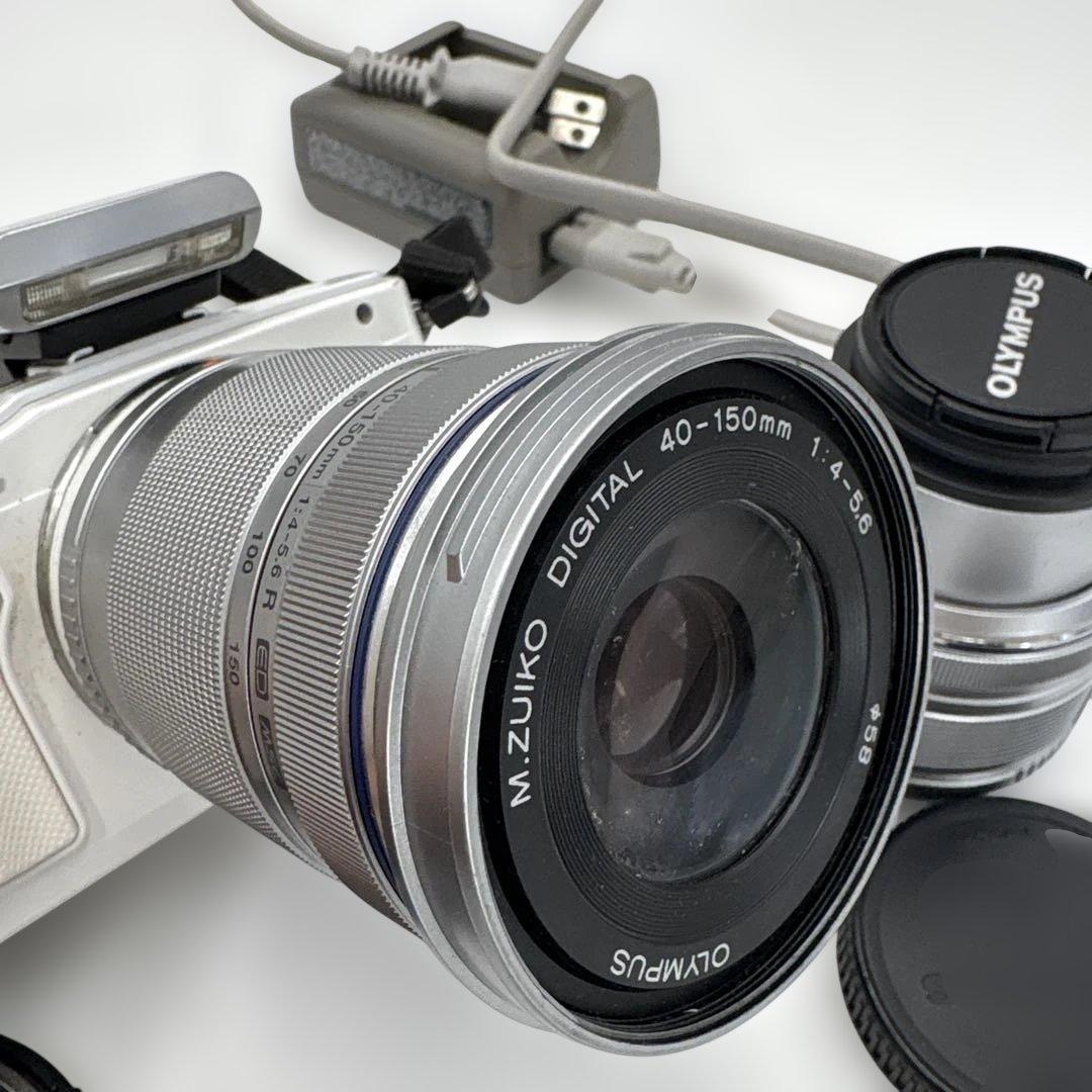 美品　OLYMPUS PEN ミラーレスカメラ レンズセット