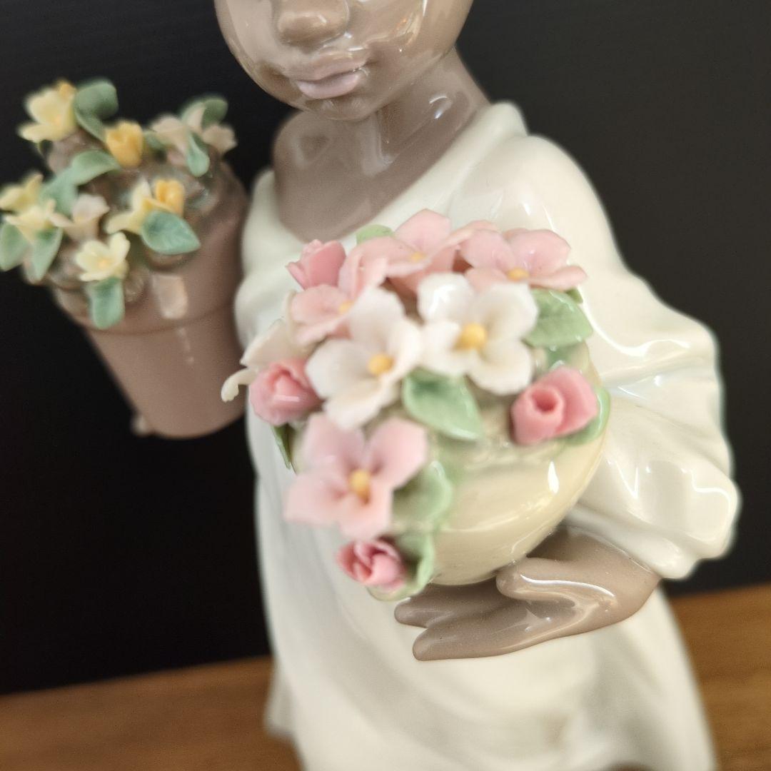 （貴重）リヤドロLLADRO　春の花　フィギュリン